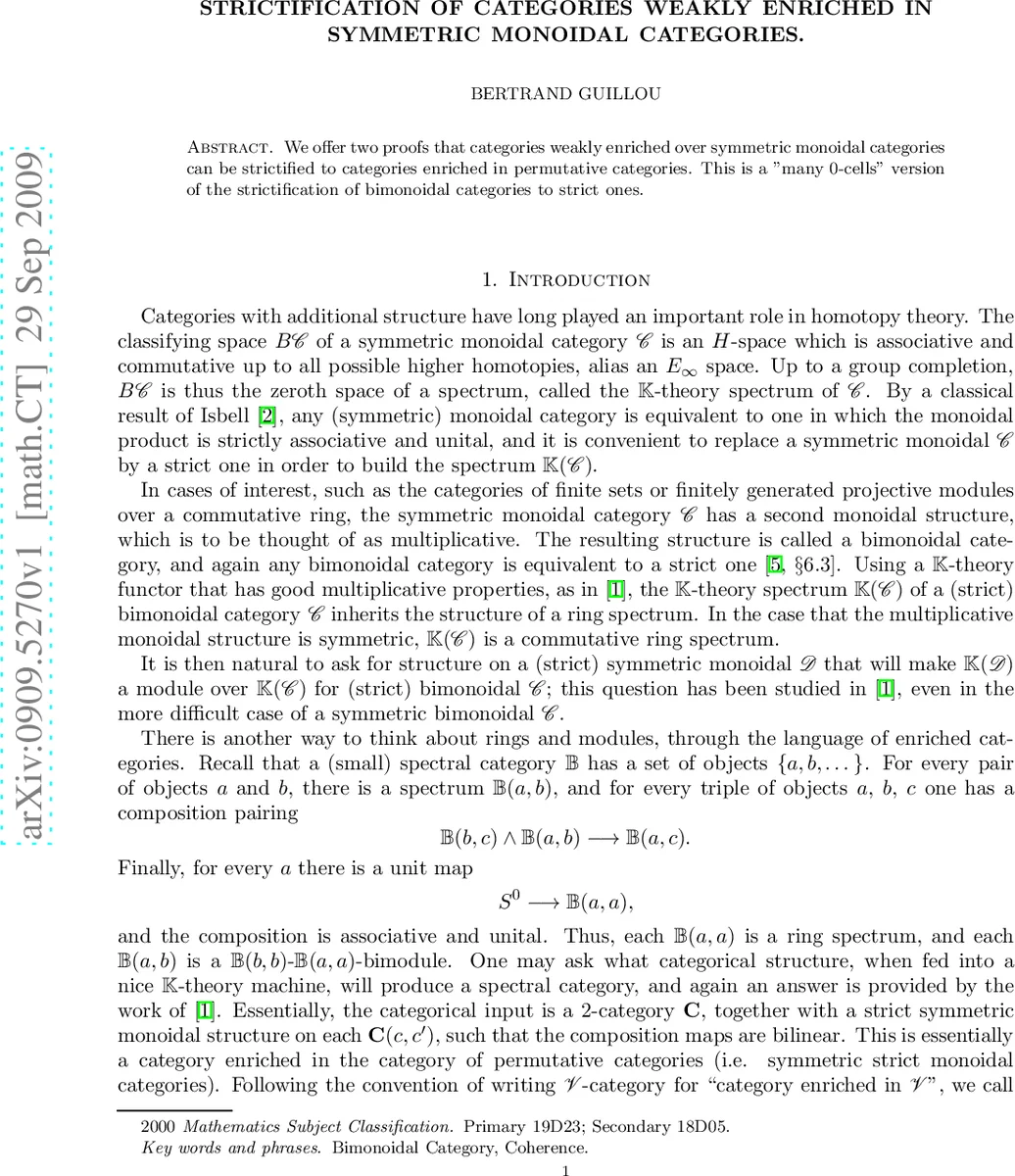 Strictification of categories weakly enriched in symmetric monoidal   categories