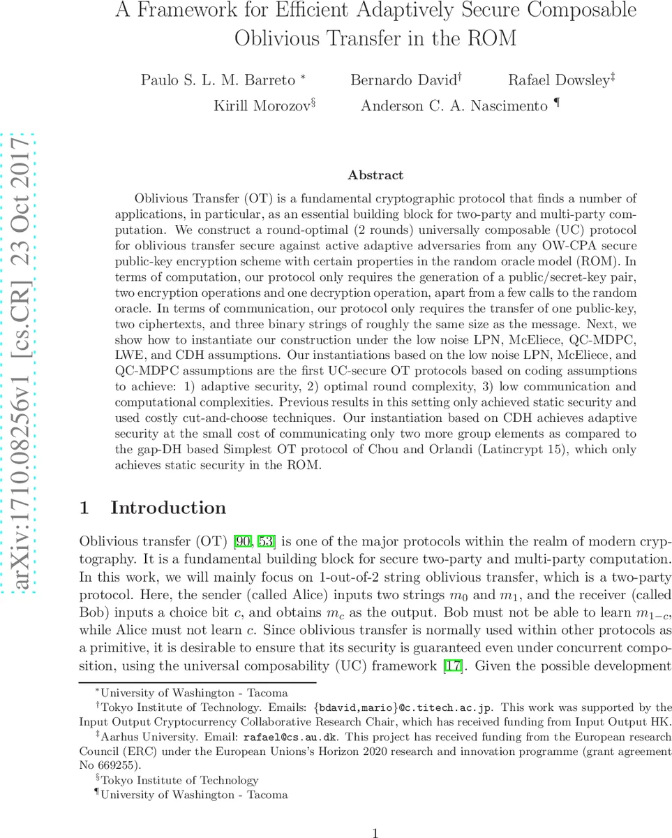 Coding Theory and Projective Spaces