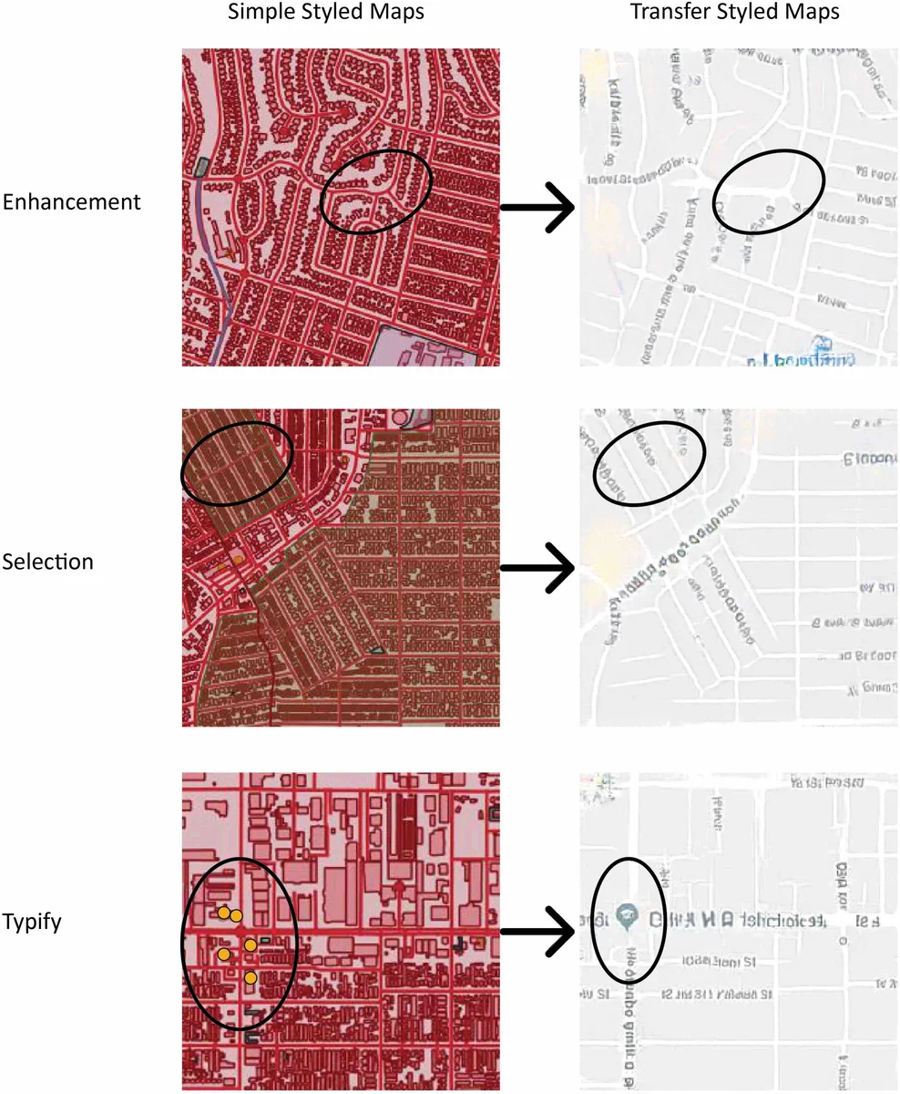 Transferring Multiscale Map Styles Using Generative Adversarial Networks