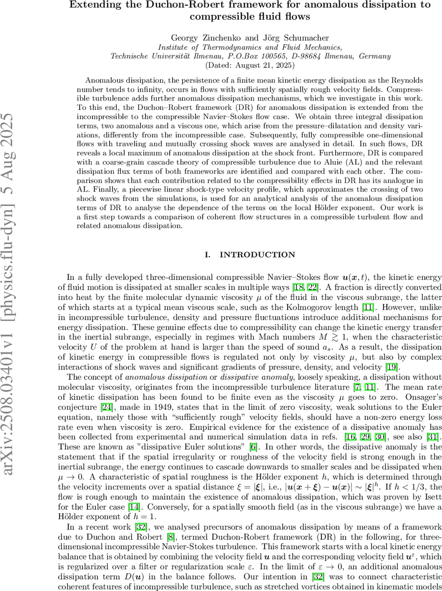 Extending the Duchon-Robert framework for anomalous dissipation to compressible fluid flows