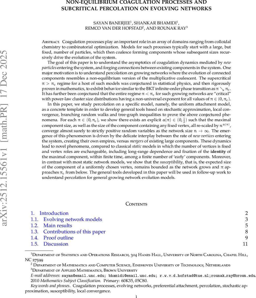 Metabolic network modularity arising from simple growth processes