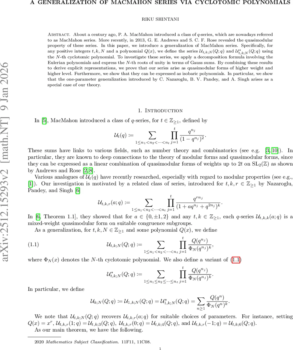 Bayesian Linear Models: A compact general set of results