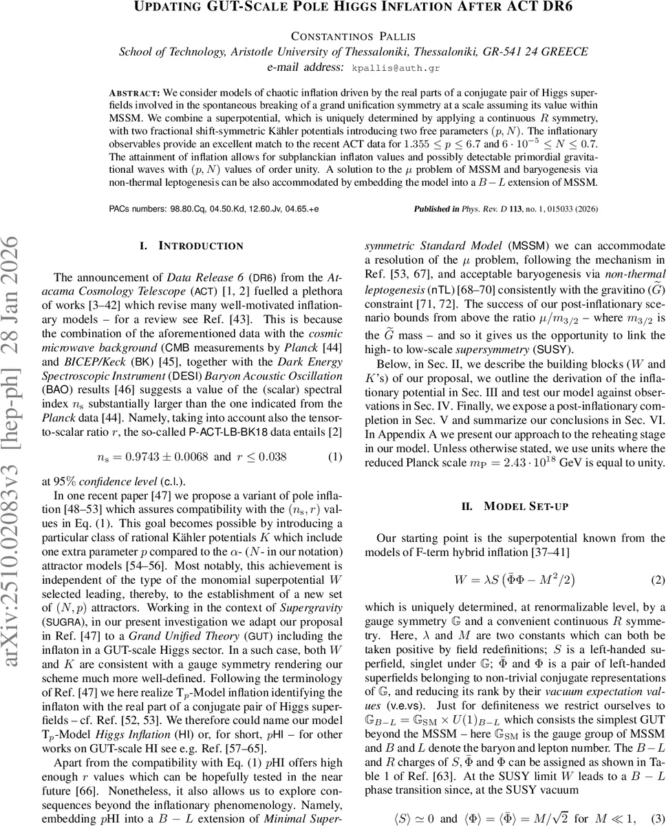 A Mathematical Analysis of a Smooth-Convex-Concave Splitting Scheme for the Swift--Hohenberg Equation