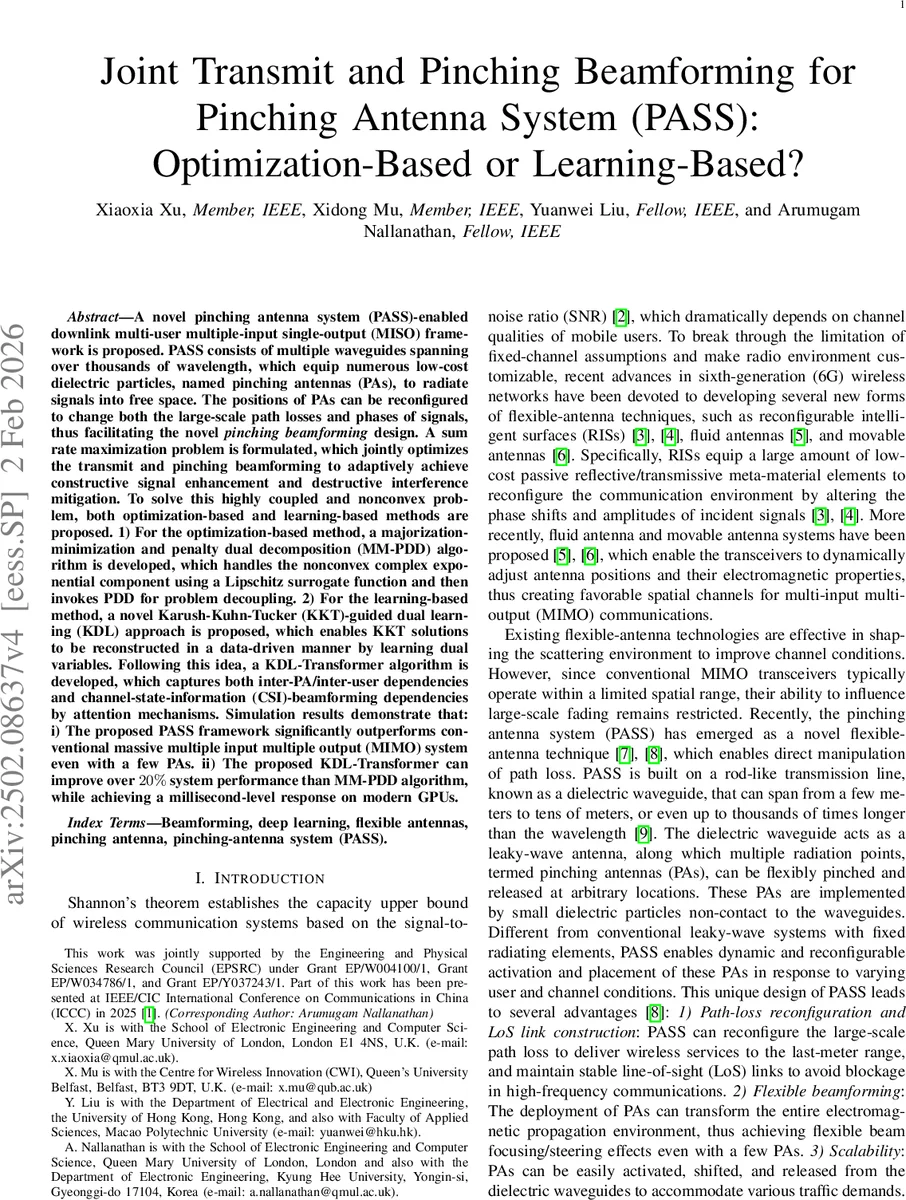 Joint Transmit and Pinching Beamforming for Pinching Antenna Systems (PASS): Optimization-Based or Learning-Based?