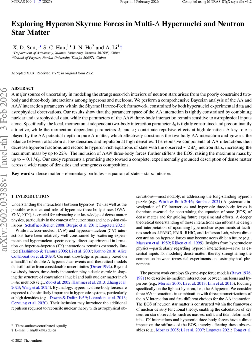 Exploring Hyperon Skyrme Forces in Multi-$Λ$ Hypernuclei and Neutron Star Matter