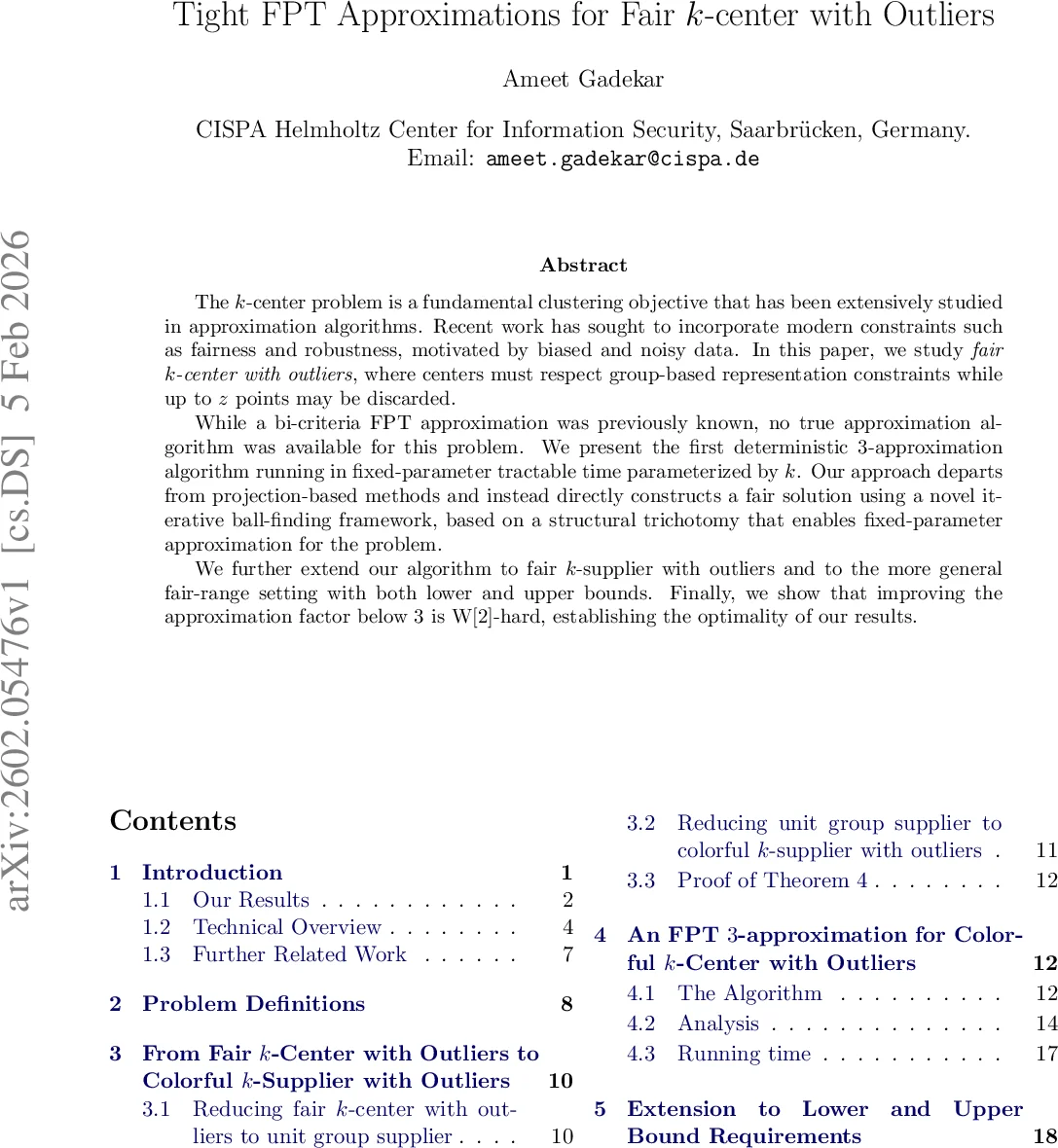 Tight FPT Approximations for Fair $k$-center with Outliers