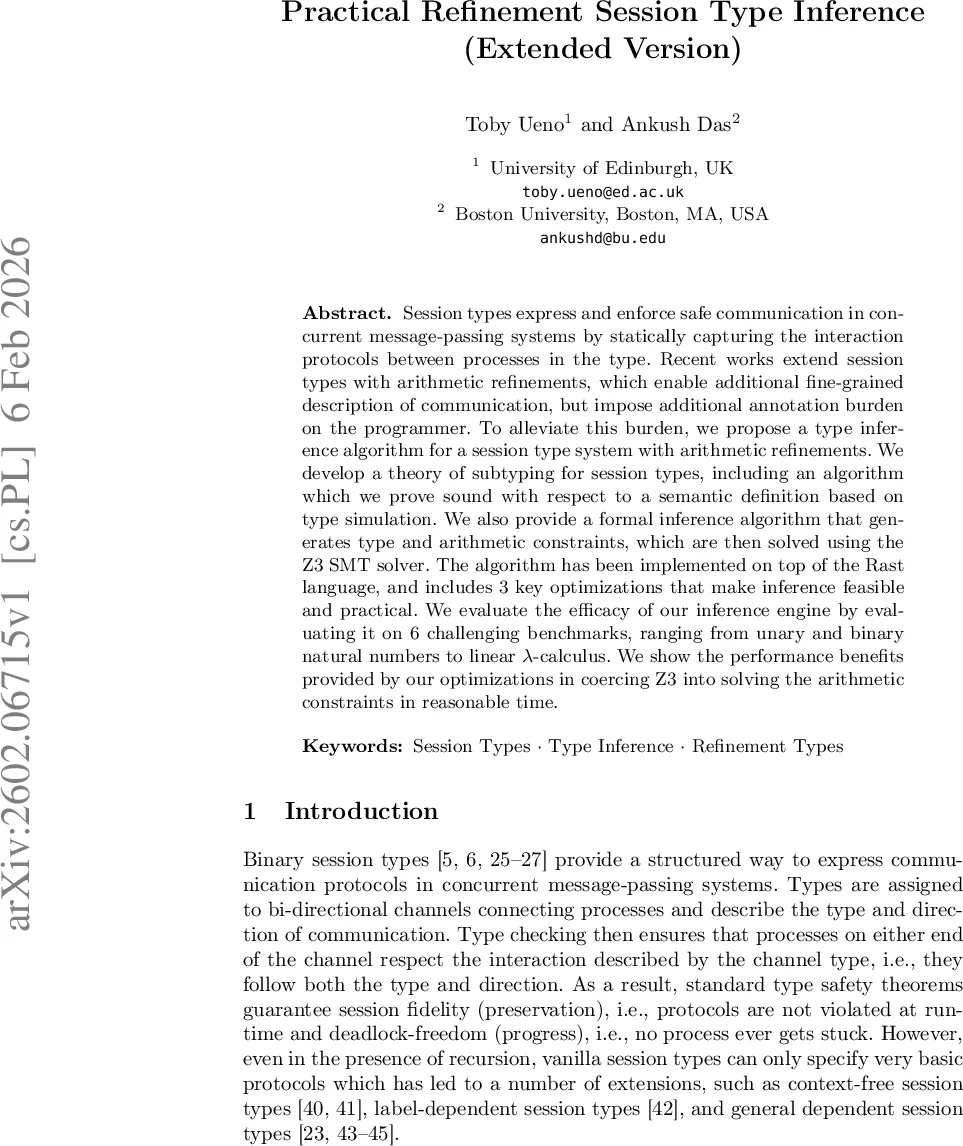 Practical Refinement Session Type Inference (Extended Version)