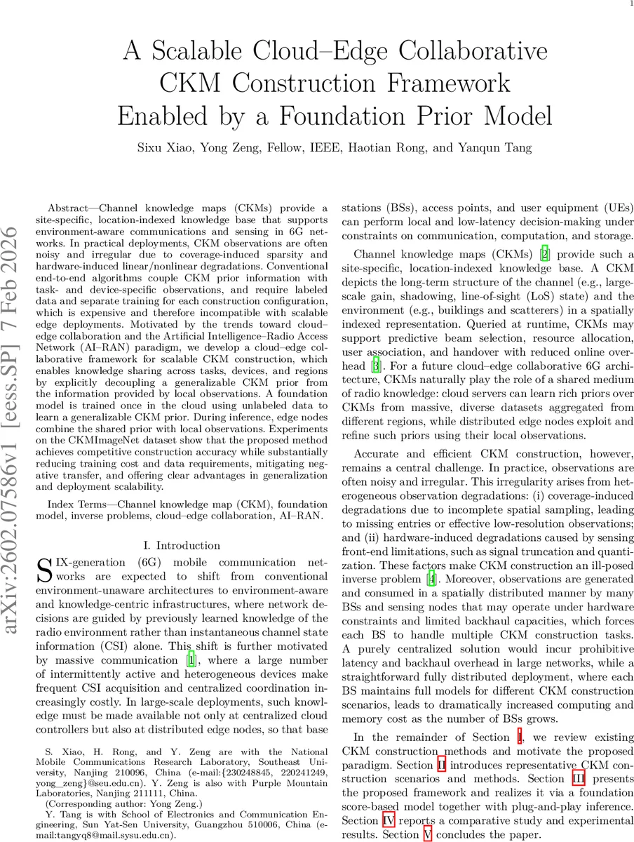 A Scalable Cloud-Edge Collaborative CKM Construction Framework Enabled by a Foundation Prior Model