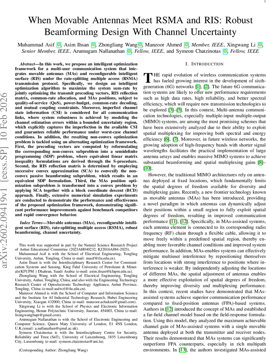 When Movable Antennas Meet RSMA and RIS: Robust Beamforming Design With Channel Uncertainty
