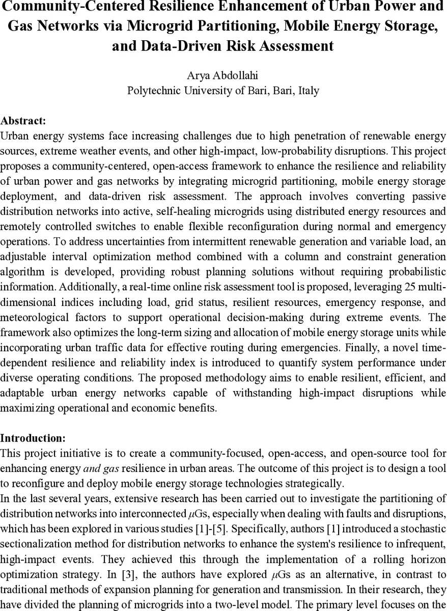 Community-Centered Resilience Enhancement of Urban Power and Gas Networks via Microgrid Partitioning, Mobile Energy Storage, and Data-Driven Risk Assessment