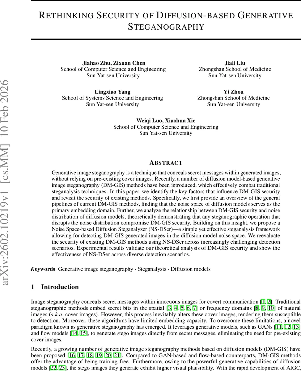Rethinking Security of Diffusion-based Generative Steganography