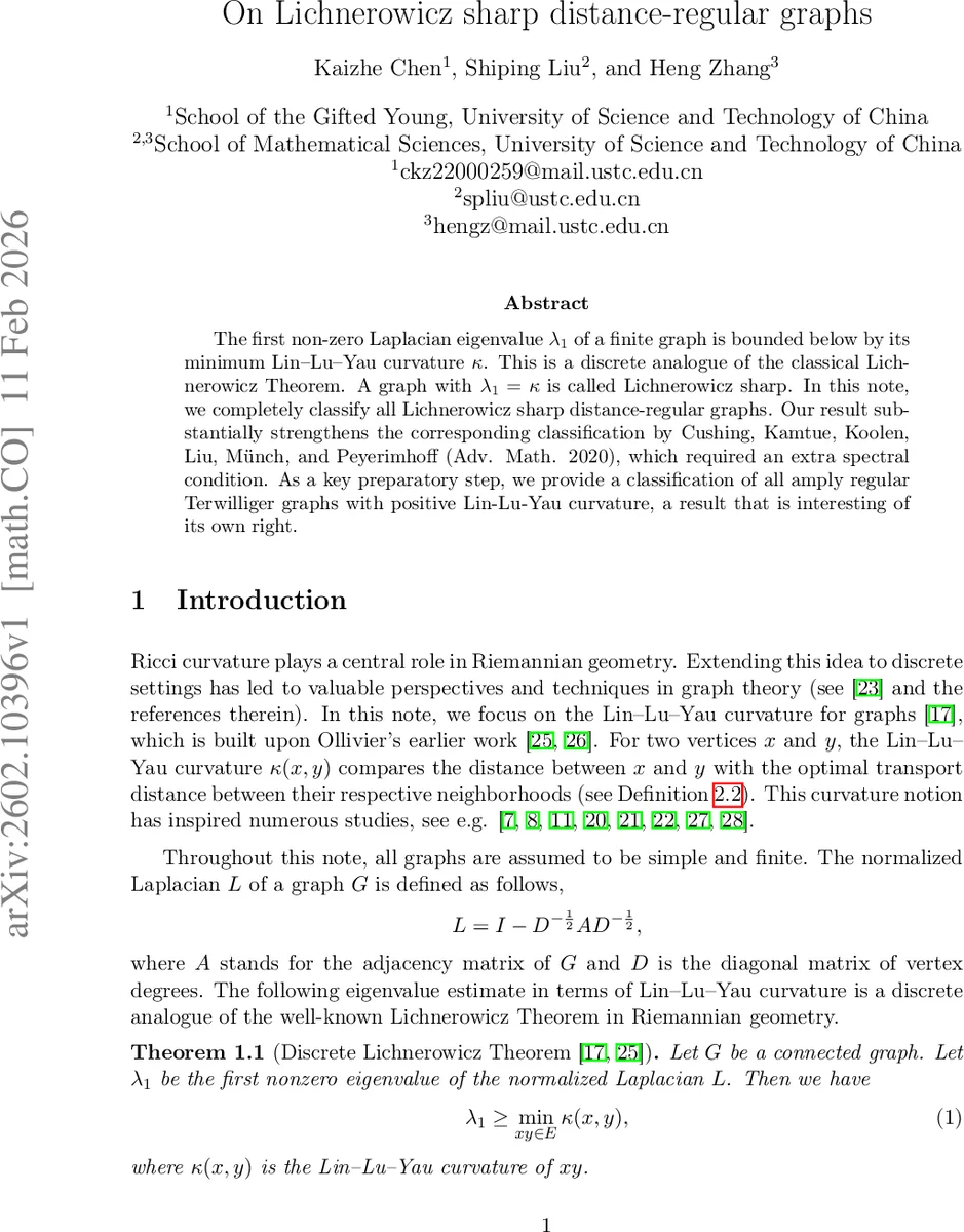 On Lichnerowicz sharp distance-regular graphs