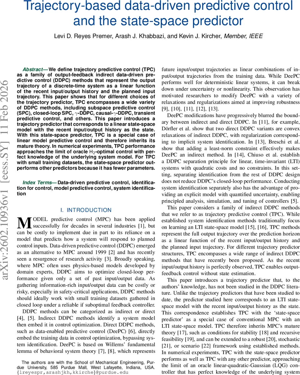 Trajectory-based data-driven predictive control and the state-space predictor