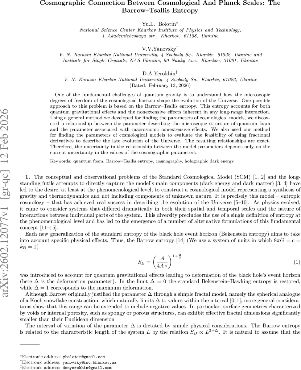 Coarsening in the Persistent Voter Model: analytical results