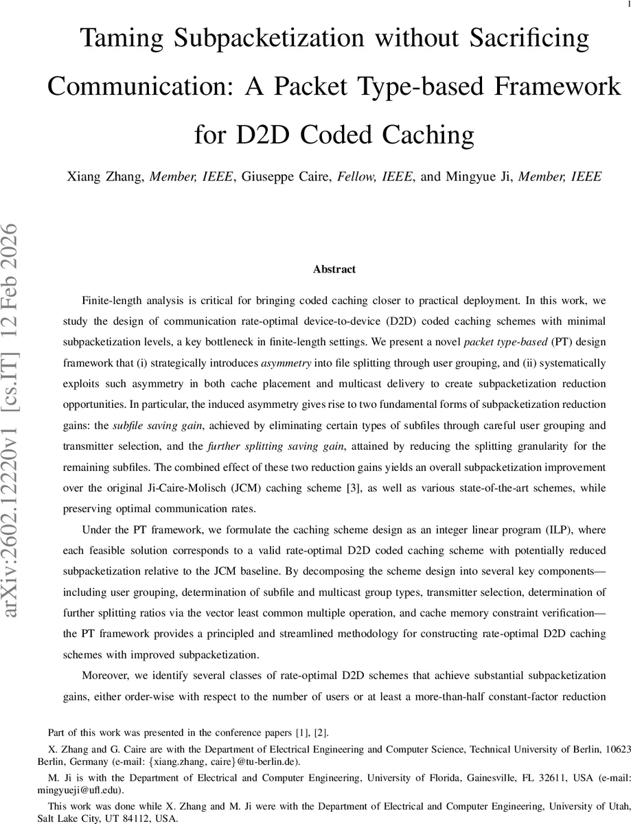 Taming Subpacketization without Sacrificing Communication: A Packet Type-based Framework for D2D Coded Caching
