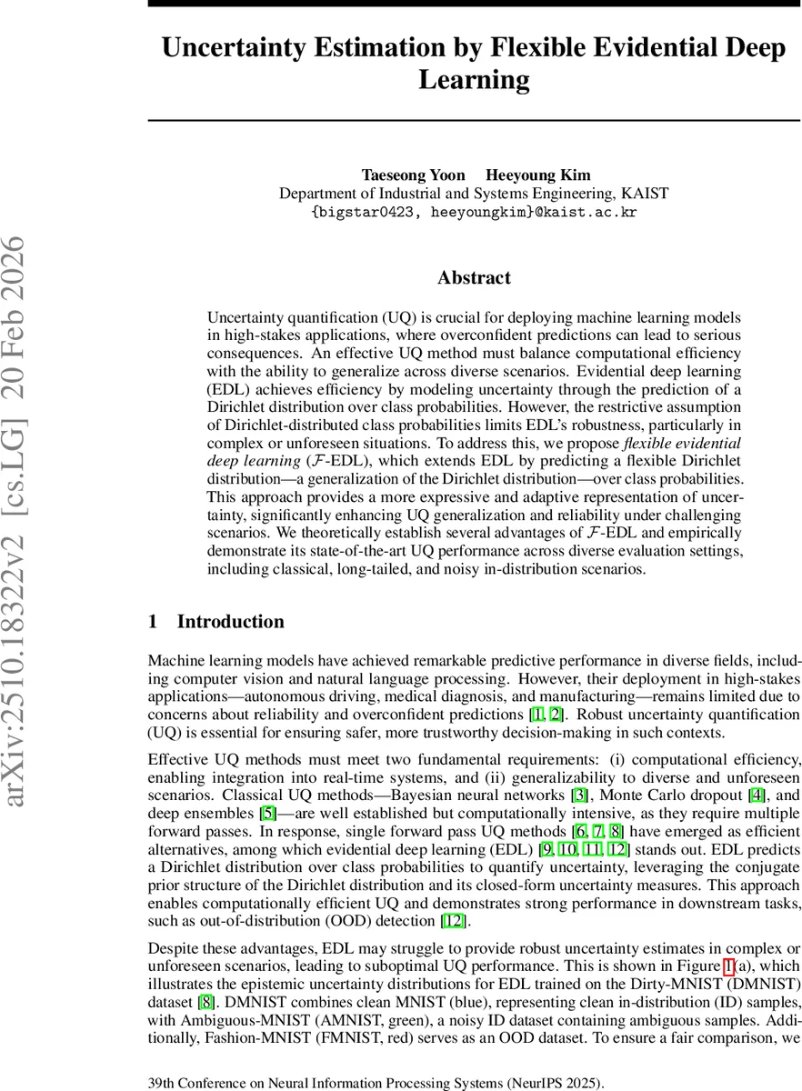 Uncertainty Estimation by Flexible Evidential Deep Learning