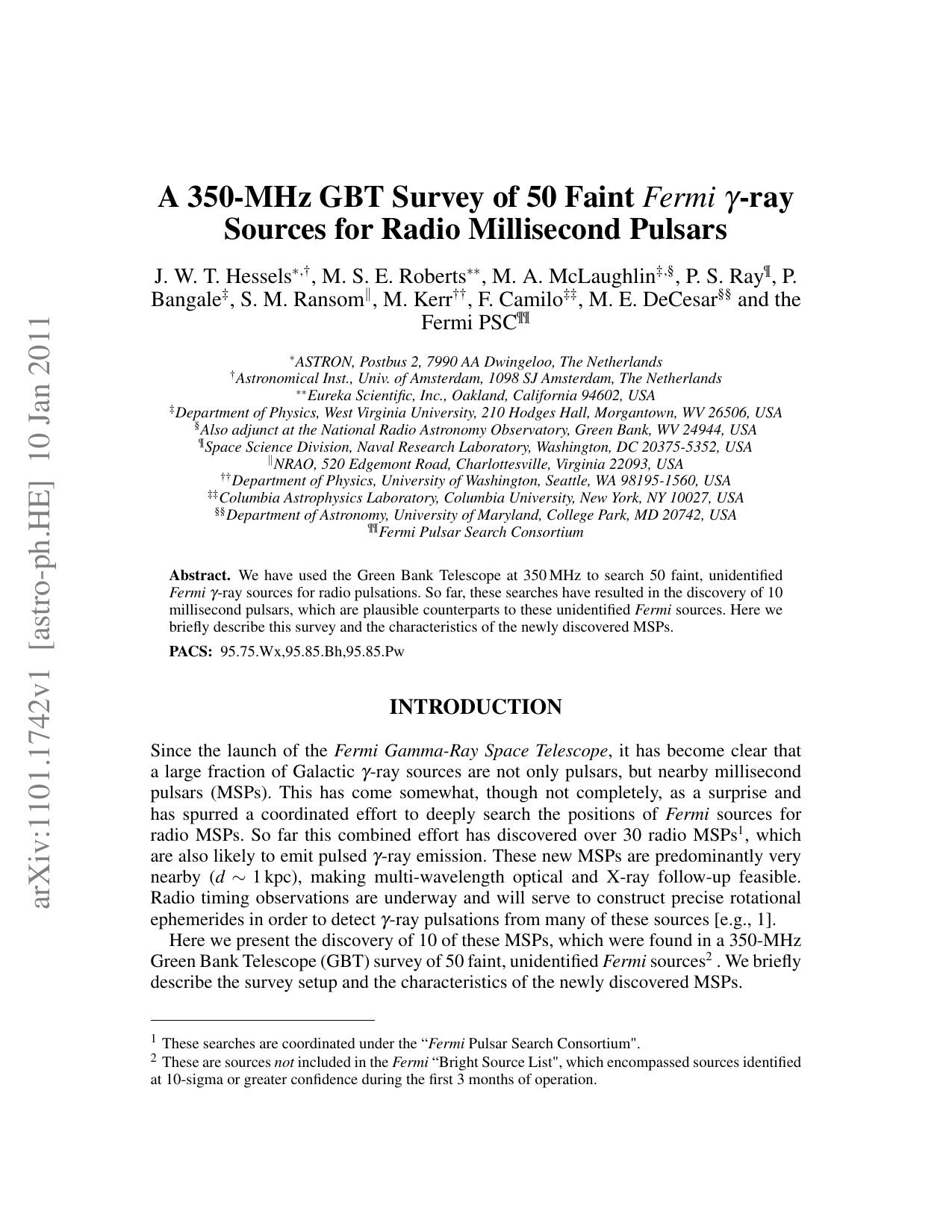 A 350-MHz GBT Survey of 50 Faint Fermi Gamma-ray Sources for Radio   Millisecond Pulsars
