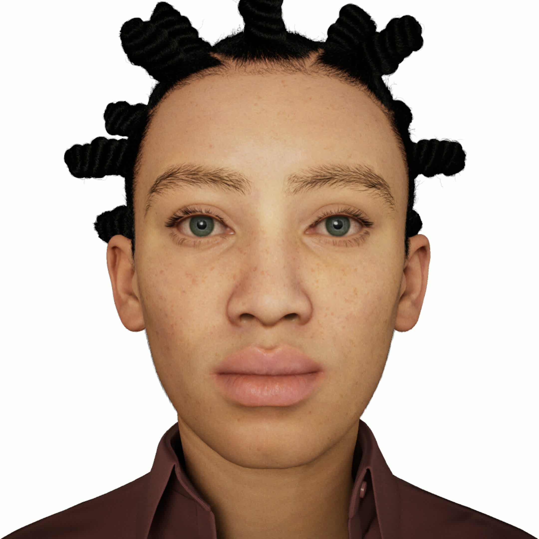 Using Gaussian Splats to Create High-Fidelity Facial Geometry and Texture