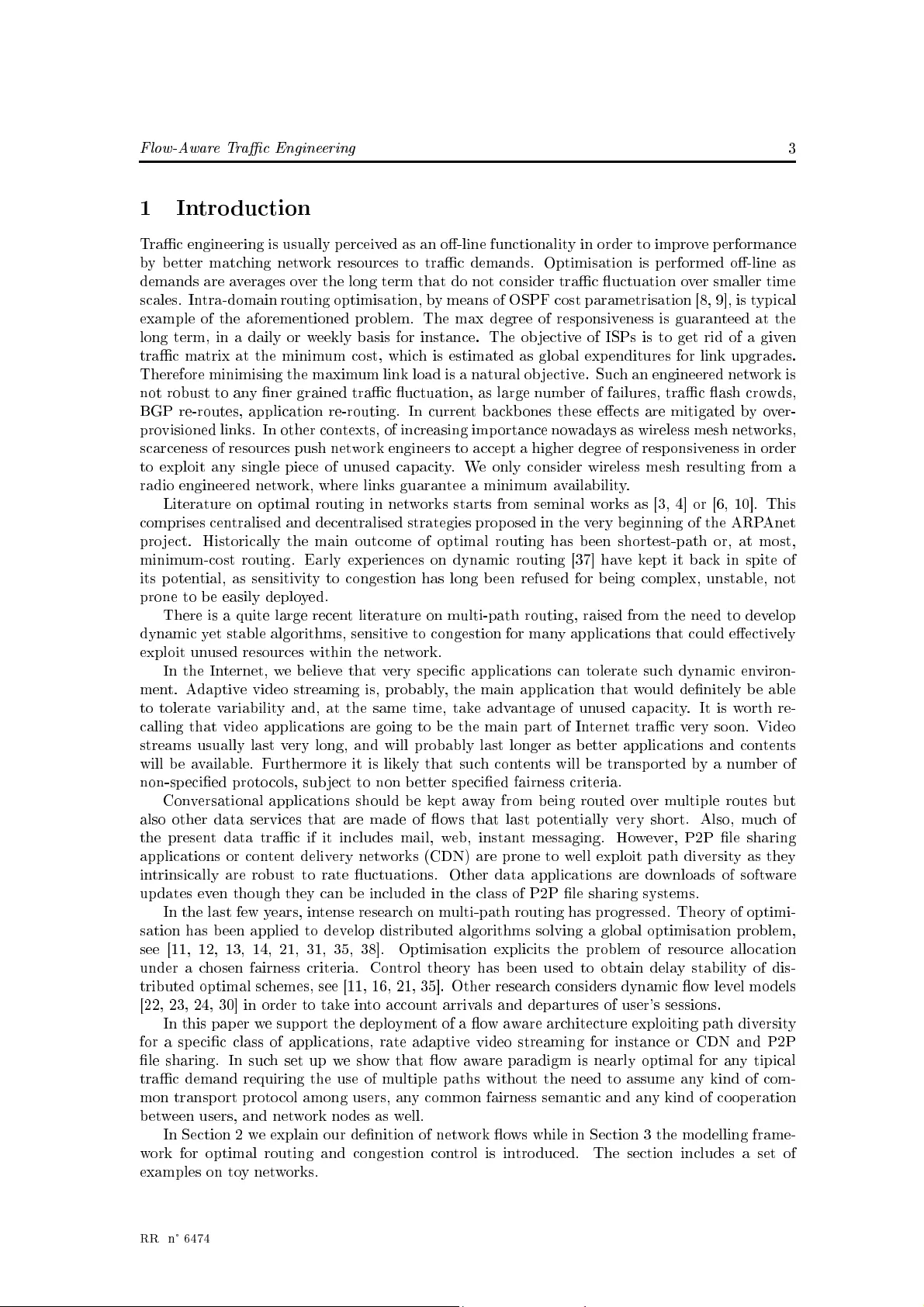 Early Experiences in Traffic Engineering Exploiting Path Diversity: A   Practical Approach