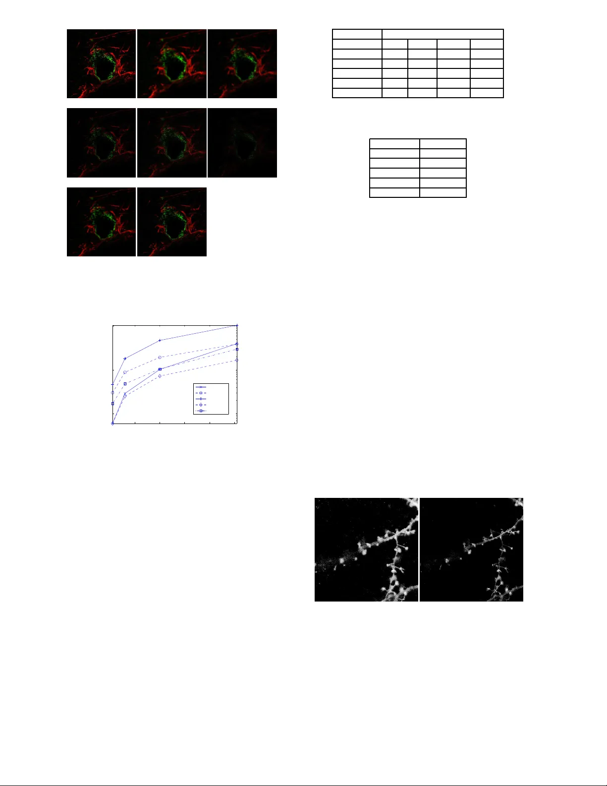 Deconvolution of confocal microscopy images using proximal iteration and   sparse representations