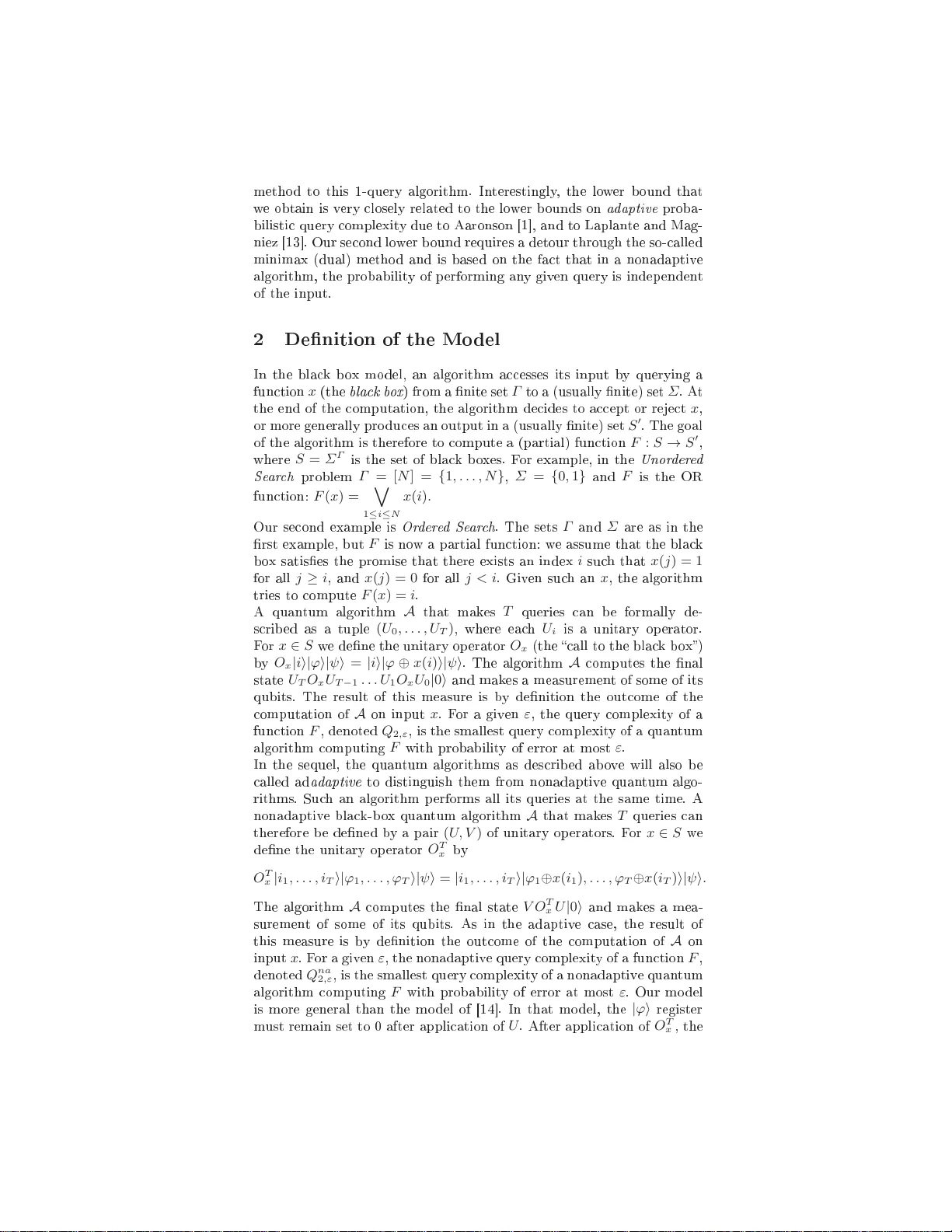 Adversary lower bounds for nonadaptive quantum algorithms