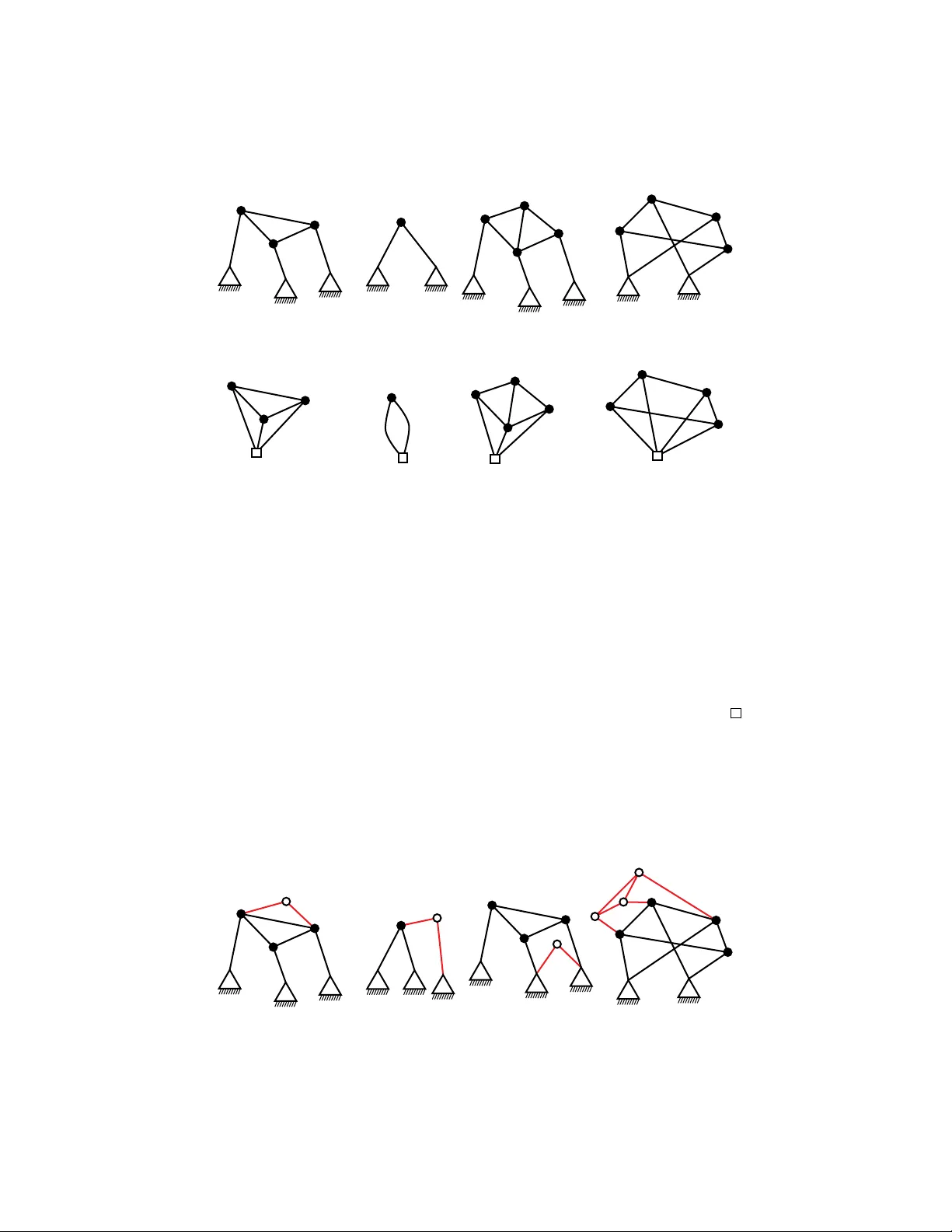 Combinatorial Characterization of the Assur Graphs from Engineering