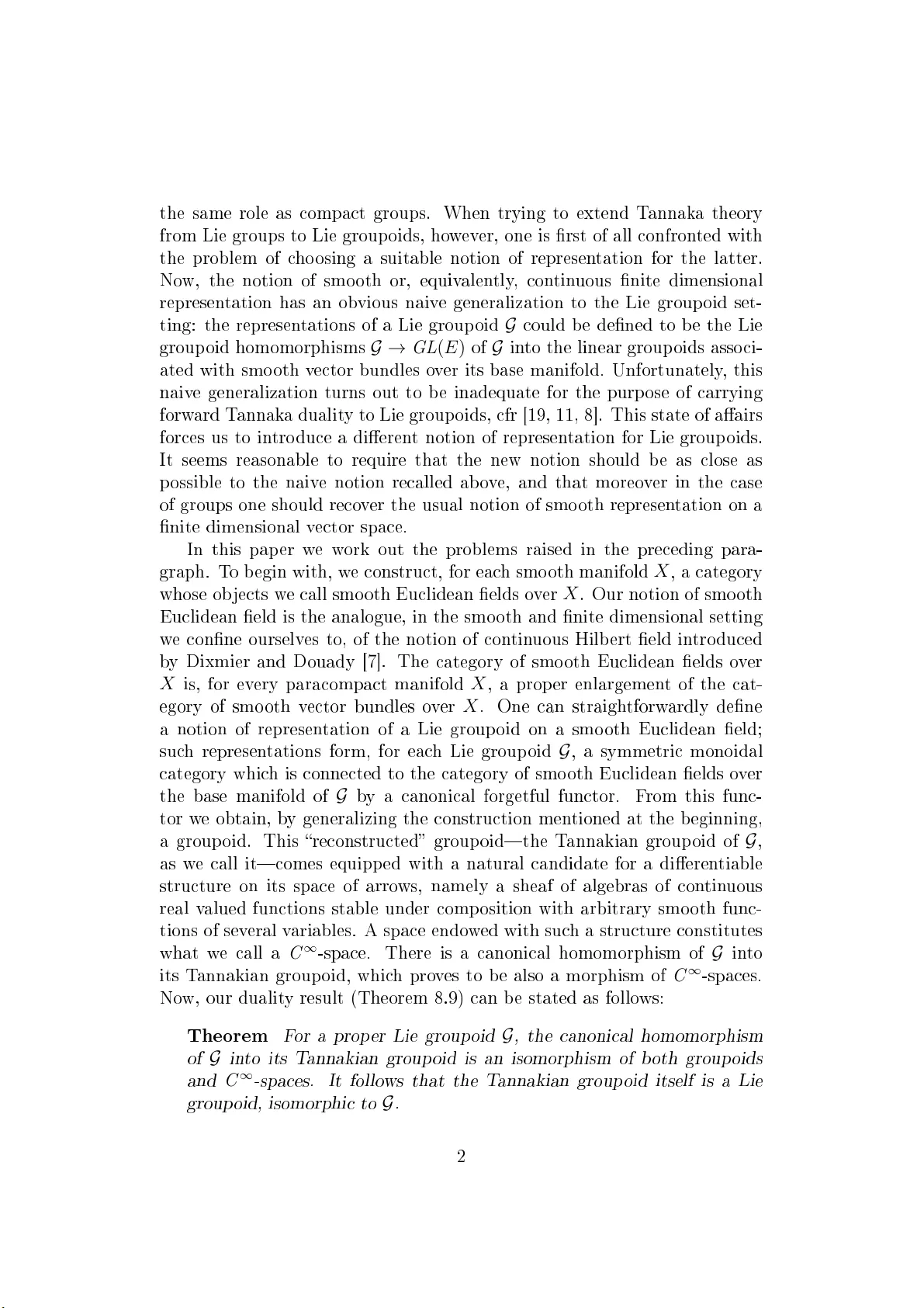 A Tannaka Theorem for Proper Lie Groupoids