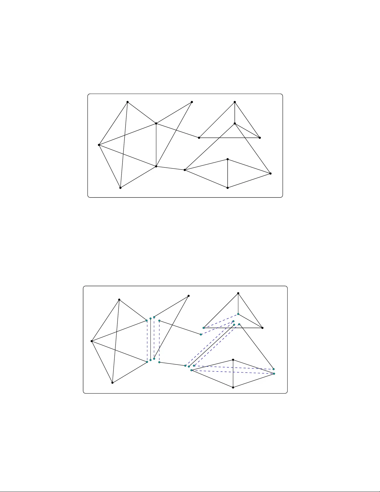 Two-connected graphs with prescribed three-connected components