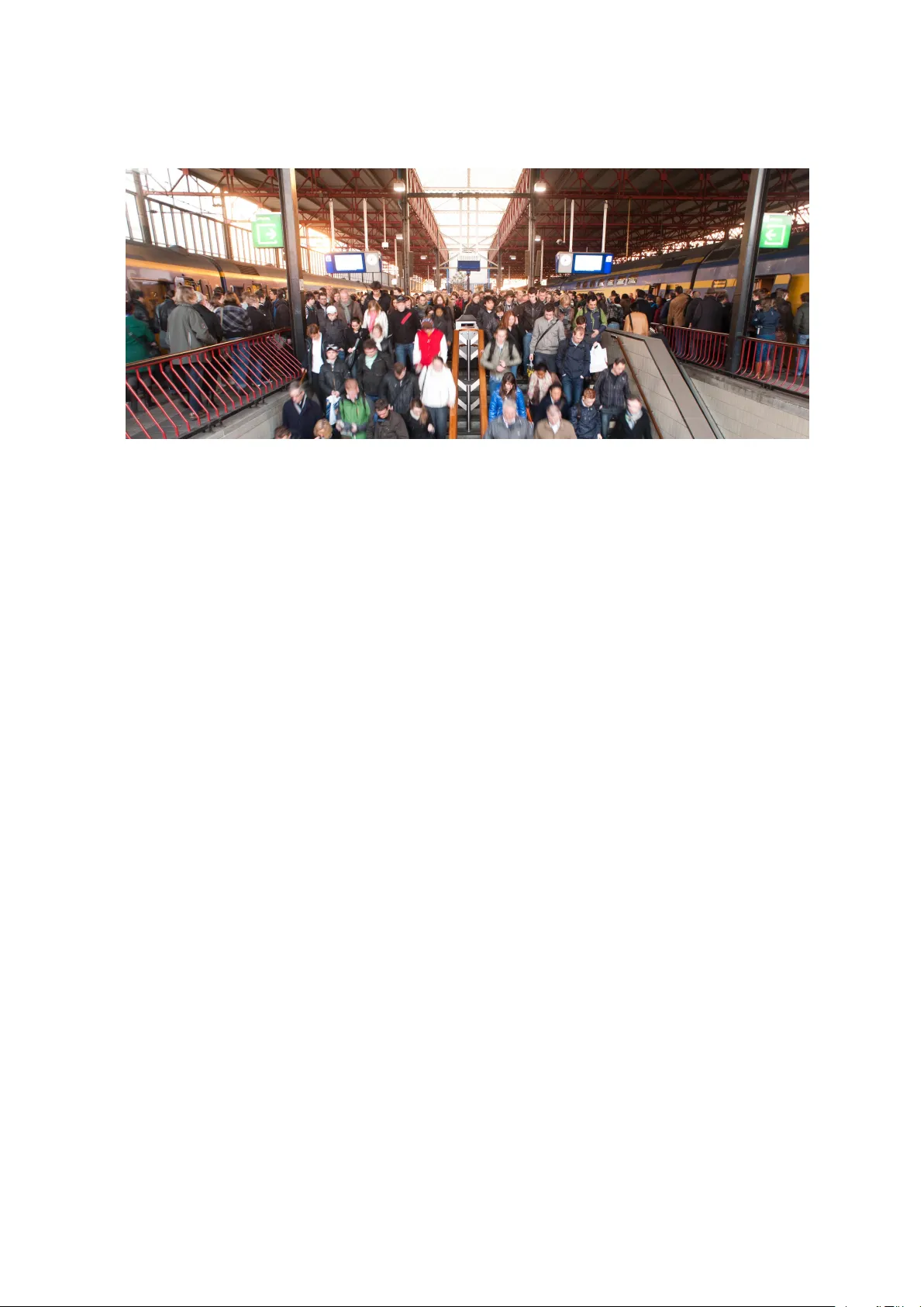 Modelling Crowd Dynamics: a Multiscale, Measure-theoretical Approach