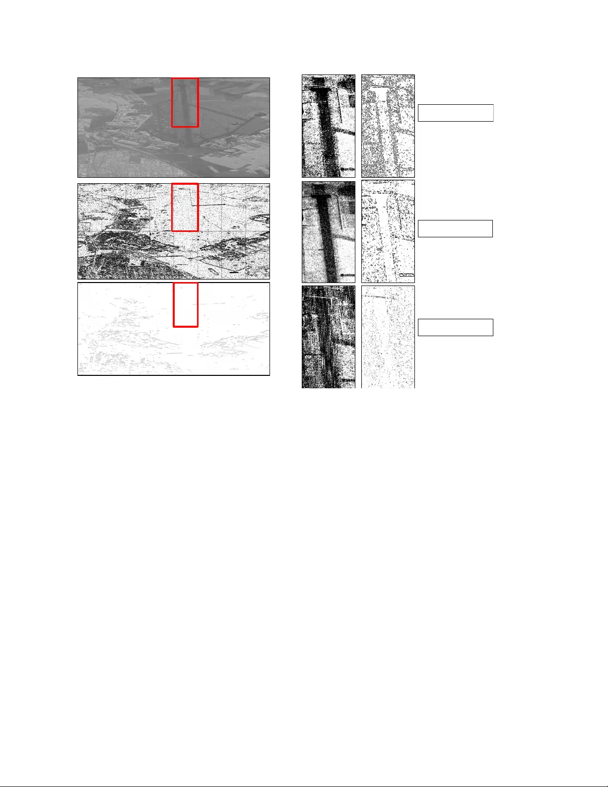 Markovian models for one dimensional structure estimation on heavily   noisy imagery