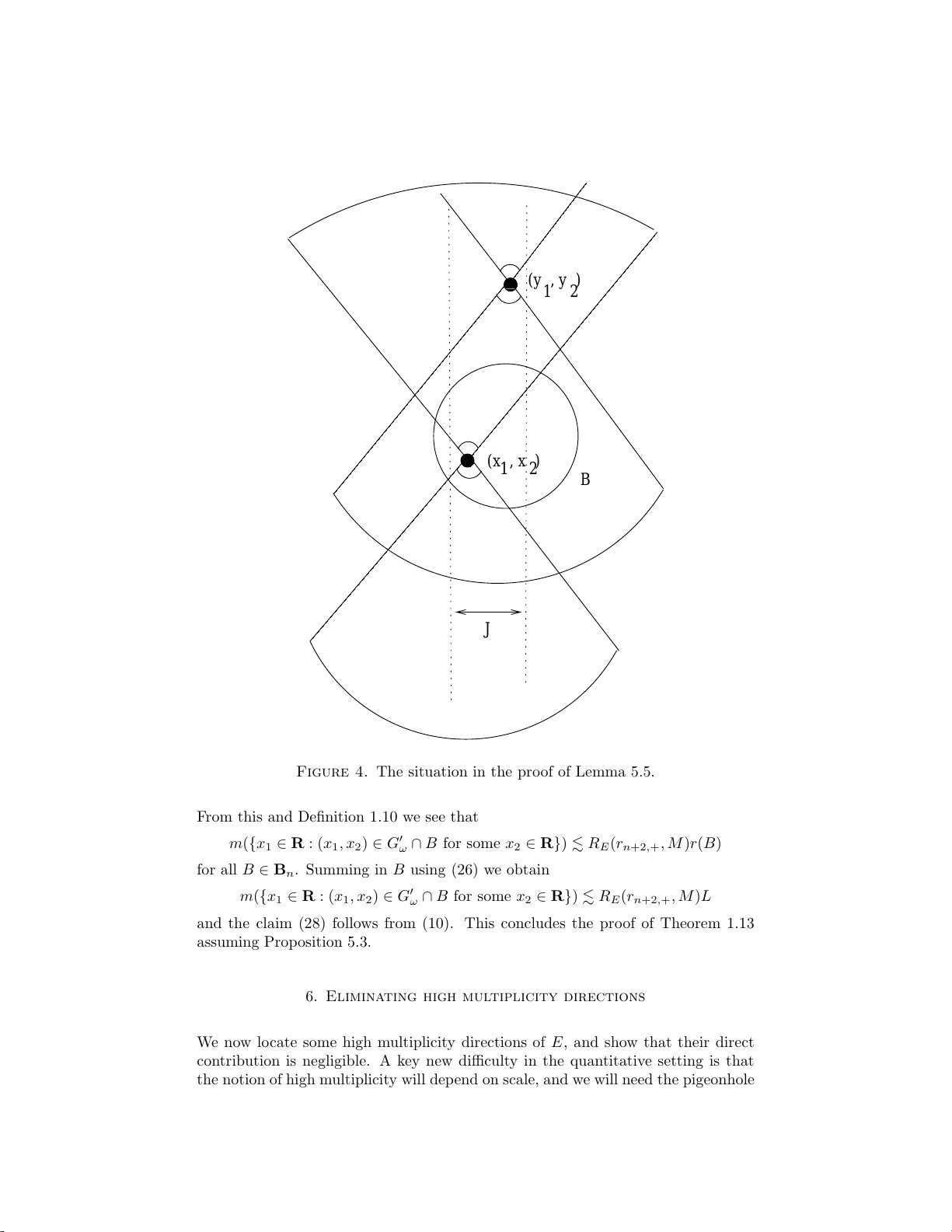 A quantitative version of the Besicovitch projection theorem via   multiscale analysis