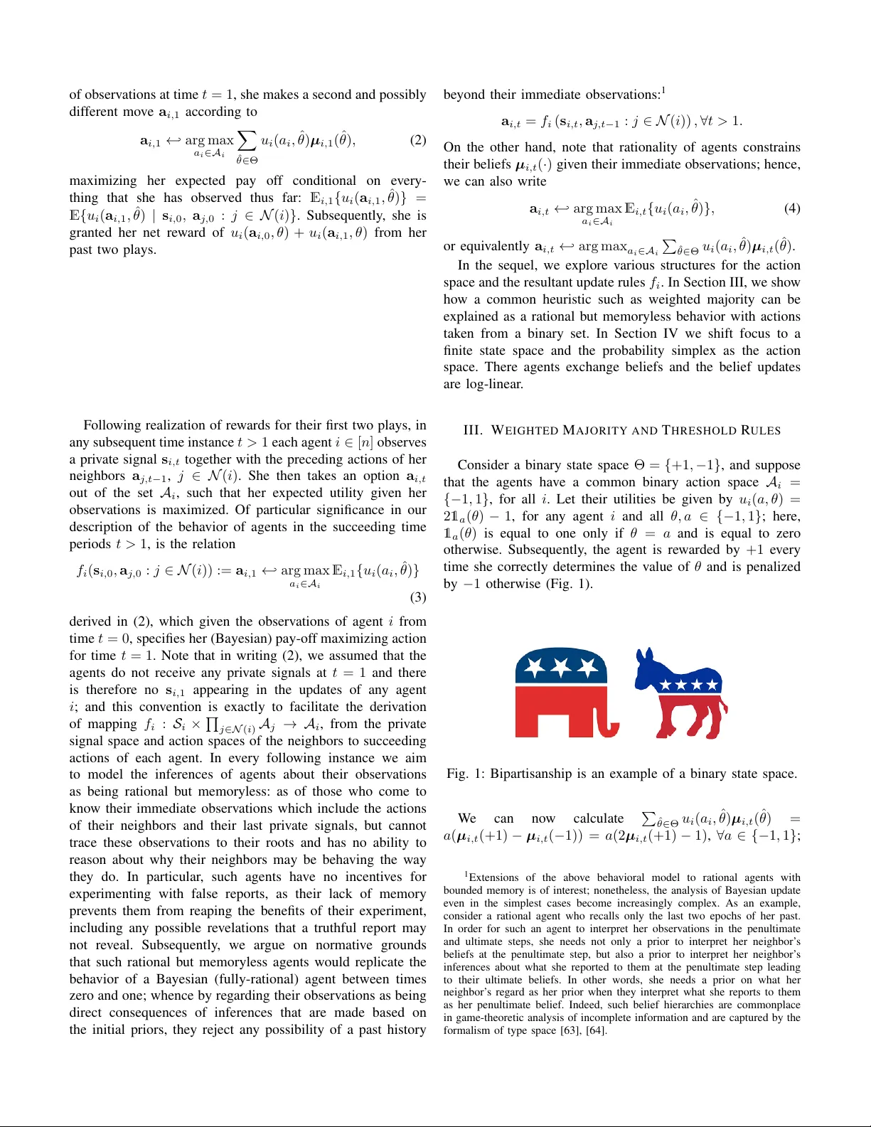Bayesian Learning without Recall