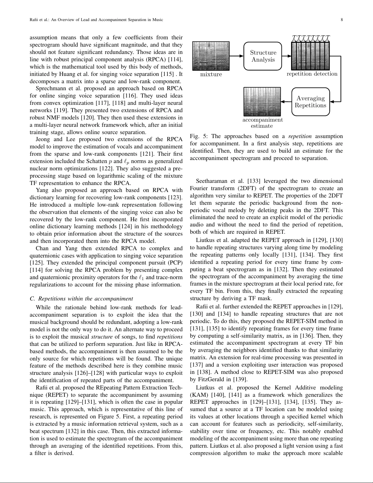 An Overview of Lead and Accompaniment Separation in Music