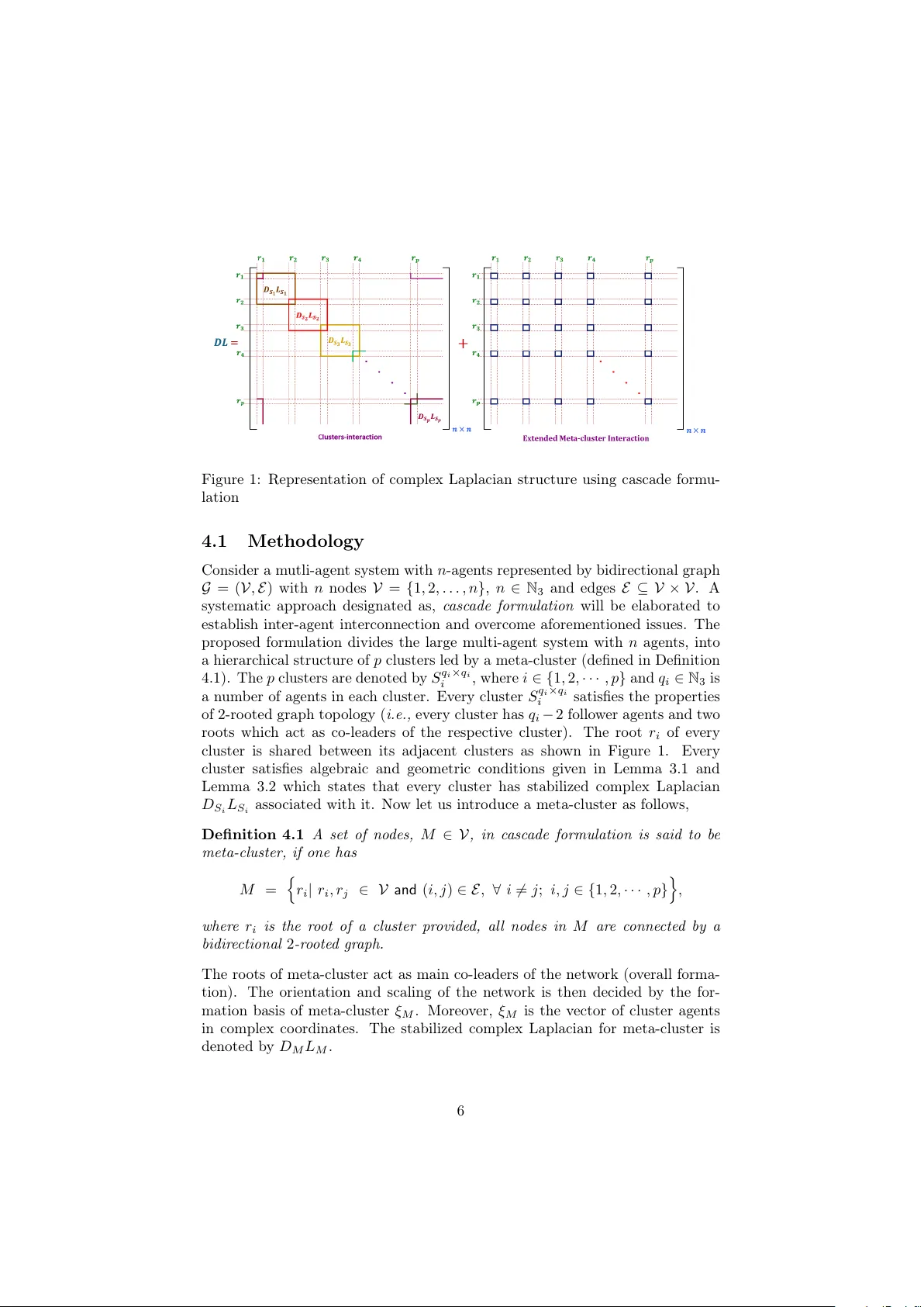 Complex Laplacian based Distributed Control for Multi-Agent Network