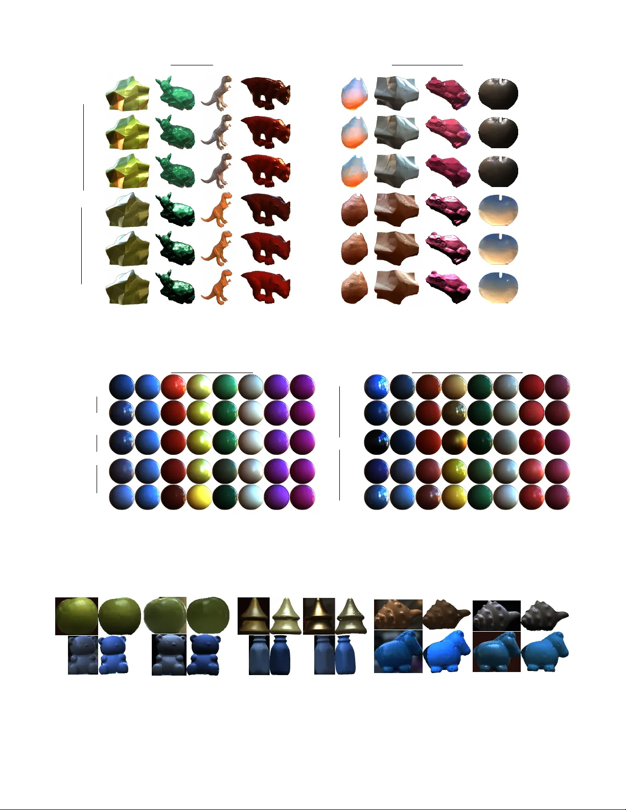 Blind Recovery of Spatially Varying Reflectance from a Single Image