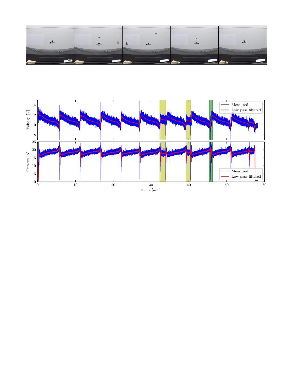 Flying batteries: In-flight battery switching to increase multirotor   flight time
