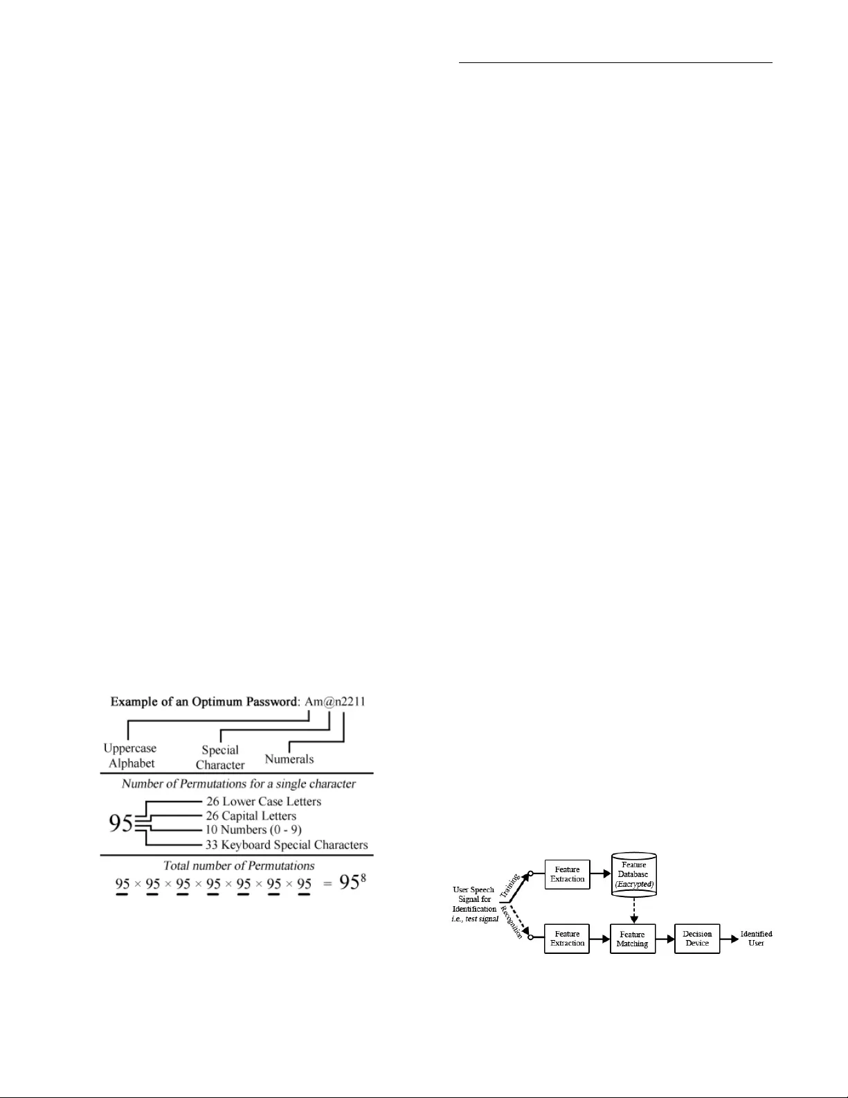 Text-Independent Speaker Recognition for Low SNR Environments with   Encryption