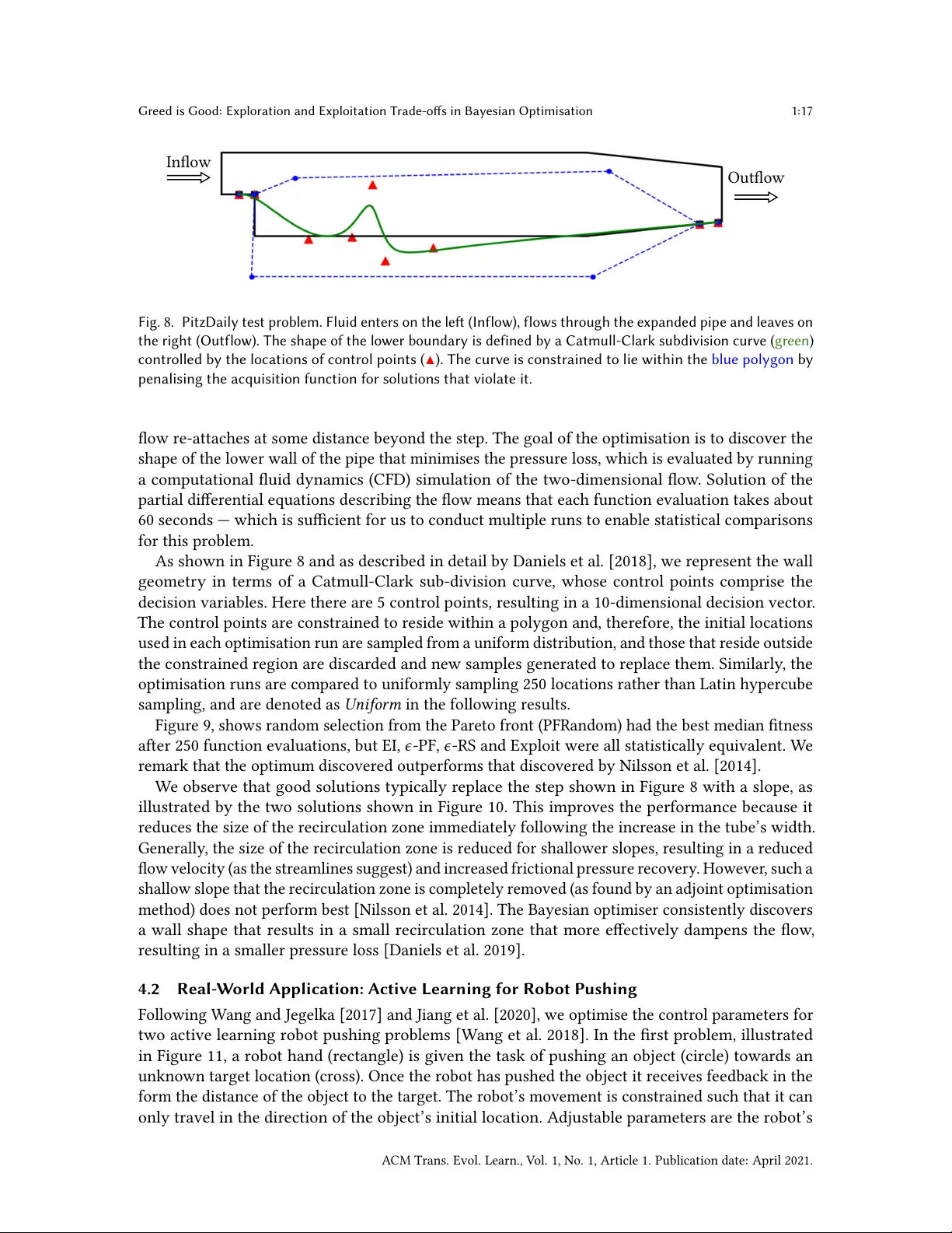Greed is Good: Exploration and Exploitation Trade-offs in Bayesian   Optimisation