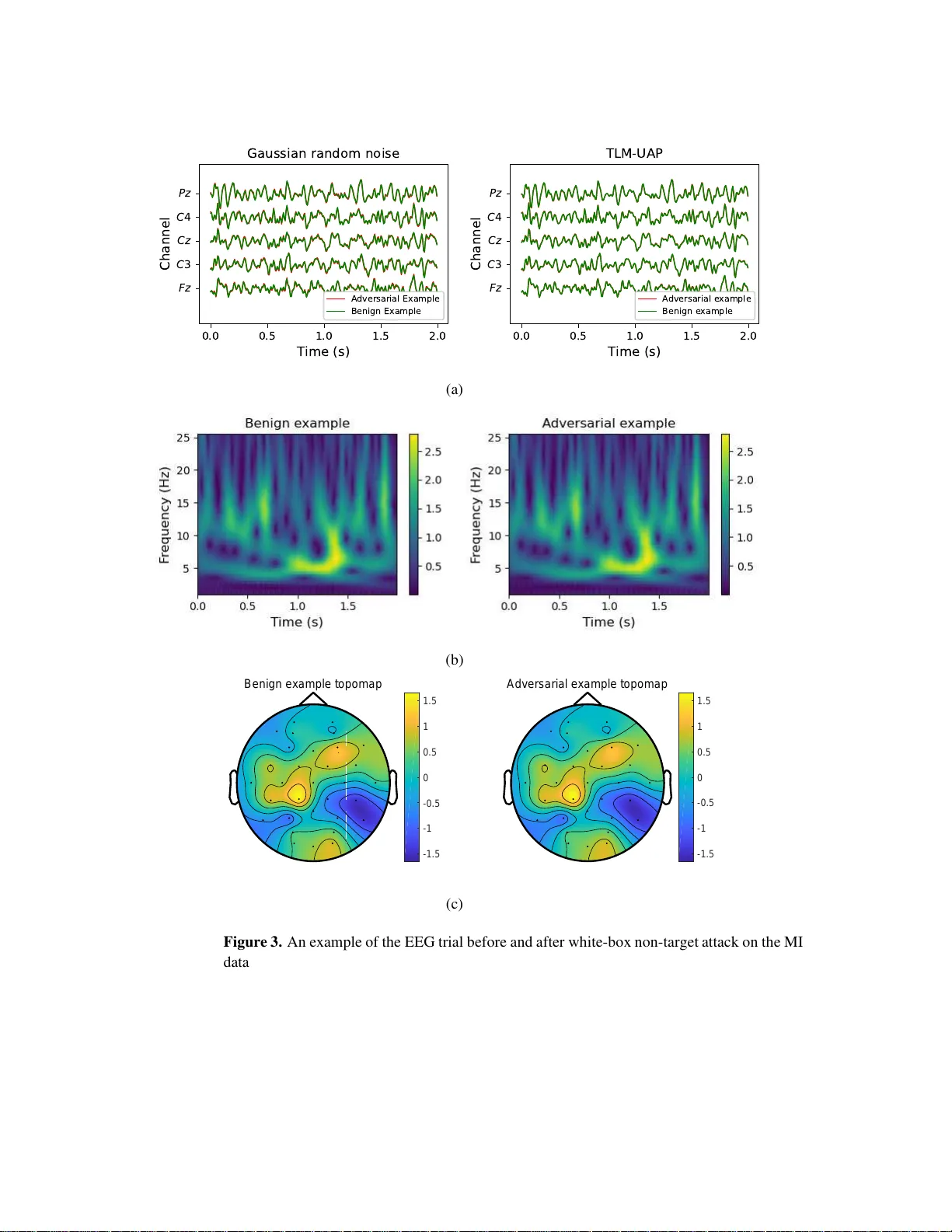 Universal Adversarial Perturbations for CNN Classifiers in EEG-Based   BCIs