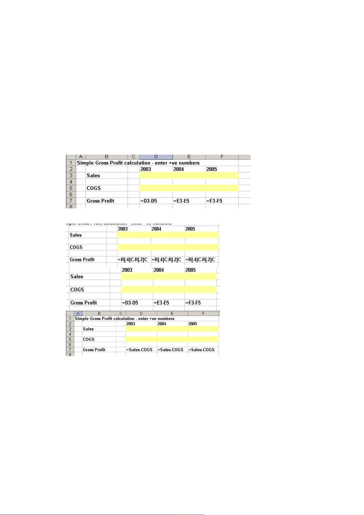 Comparison of Spreadsheets with other Development Tools (limitations,   solutions, workarounds and alternatives)