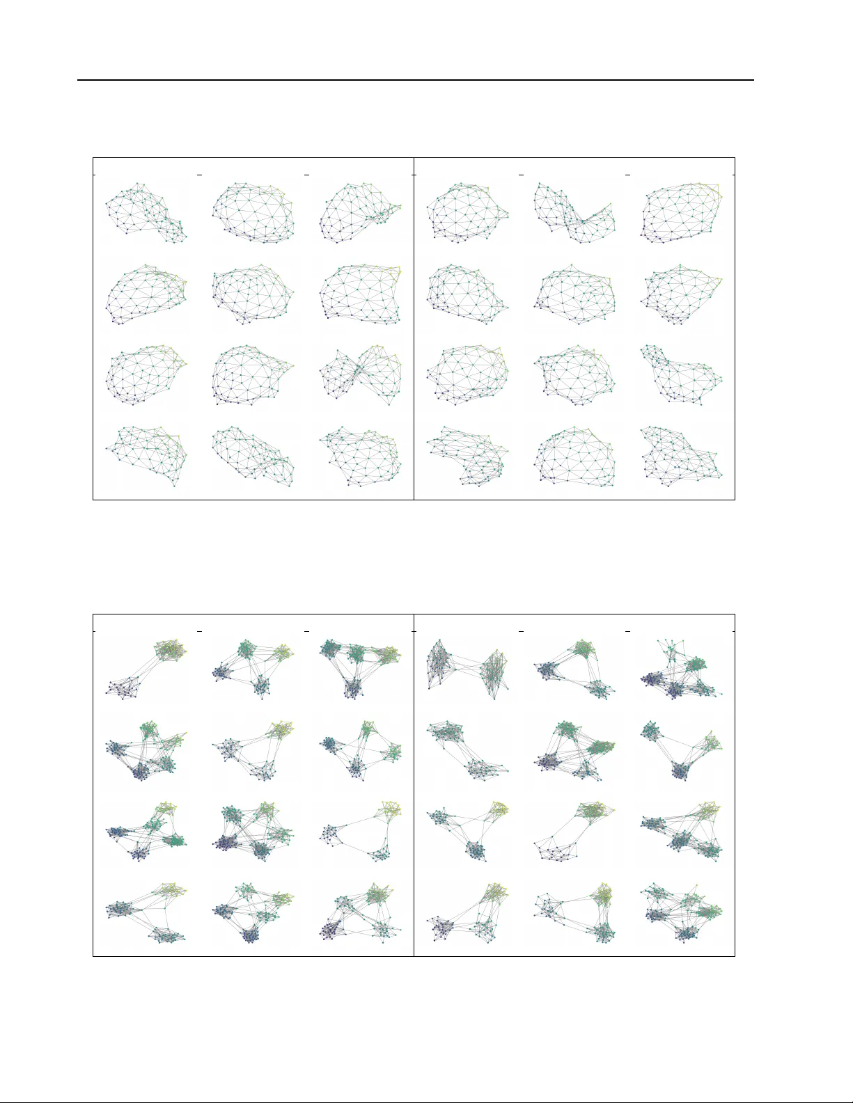 Unrestrained Simplex Denoising for Discrete Data. A Non-Markovian Approach Applied to Graph Generation
